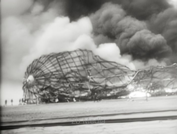 Hindenburg Katastrophe Lakehurst 1937