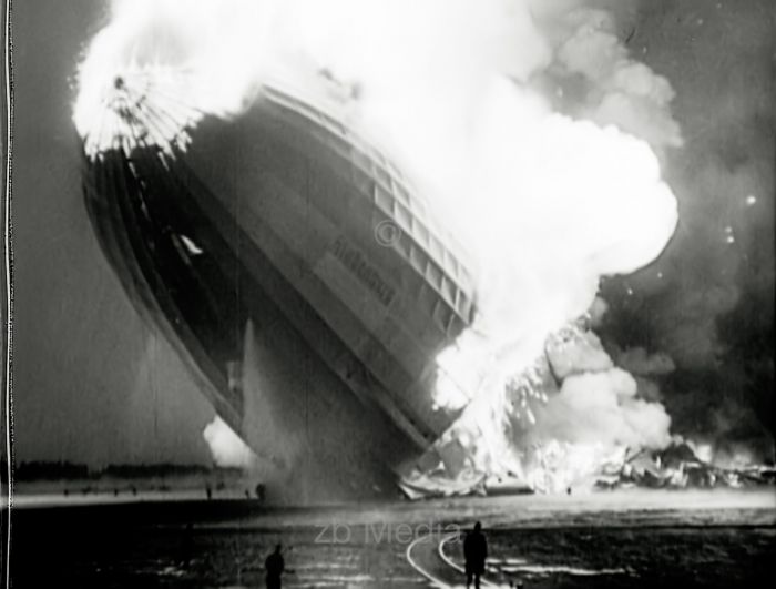 Hindenburg Katastrophe Lakehurst 1937