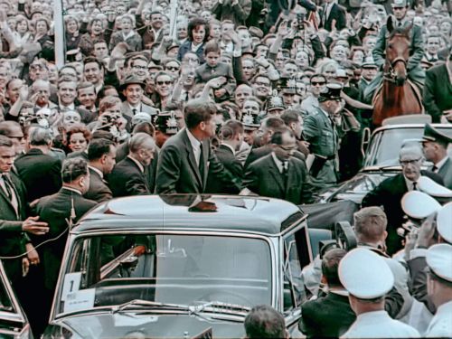 Präsident John F. Kennedy Deutschlandbesuch 1963 - Autocorso