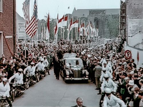 Präsident John F. Kennedy Deutschlandbesuch 1963 - Autocorso