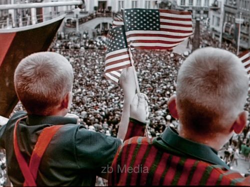 Präsident John F. Kennedy Deutschlandbesuch 1963