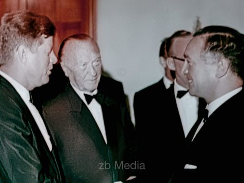 Präsident John F. Kennedy Deutschlandbesuch 1963, Erich Mende
