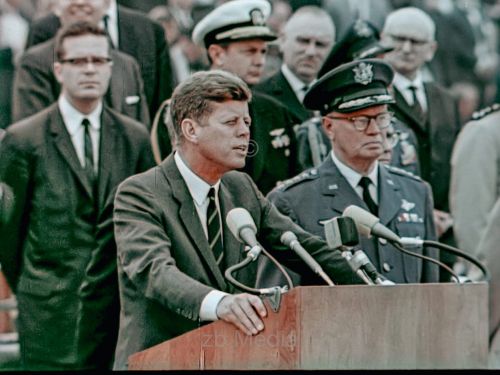 Präsident John F. Kennedy Deutschlandbesuch 1963