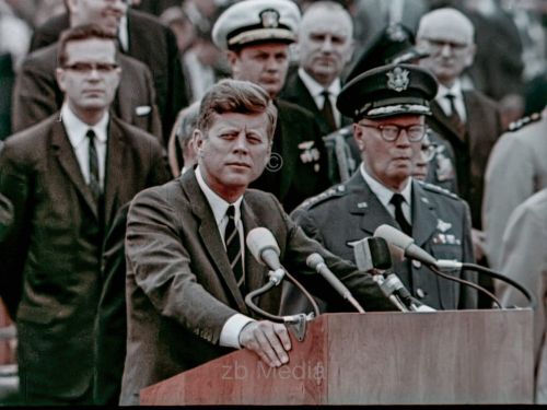 Präsident John F. Kennedy Deutschlandbesuch 1963