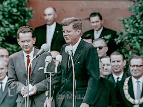 Präsident John F. Kennedy Deutschlandbesuch 1963