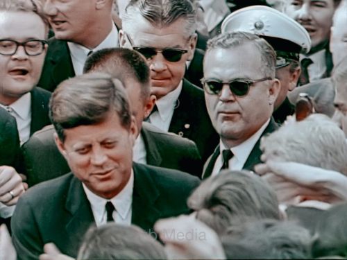 Präsident John F. Kennedy Deutschlandbesuch 1963