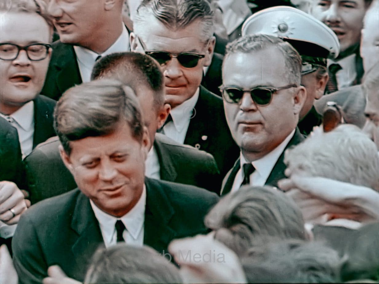 Präsident John F. Kennedy Deutschlandbesuch 1963