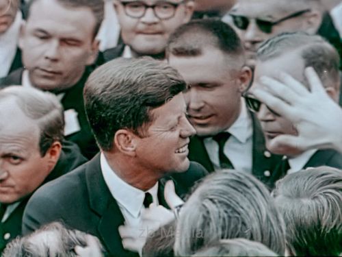 Präsident John F. Kennedy Deutschlandbesuch 1963