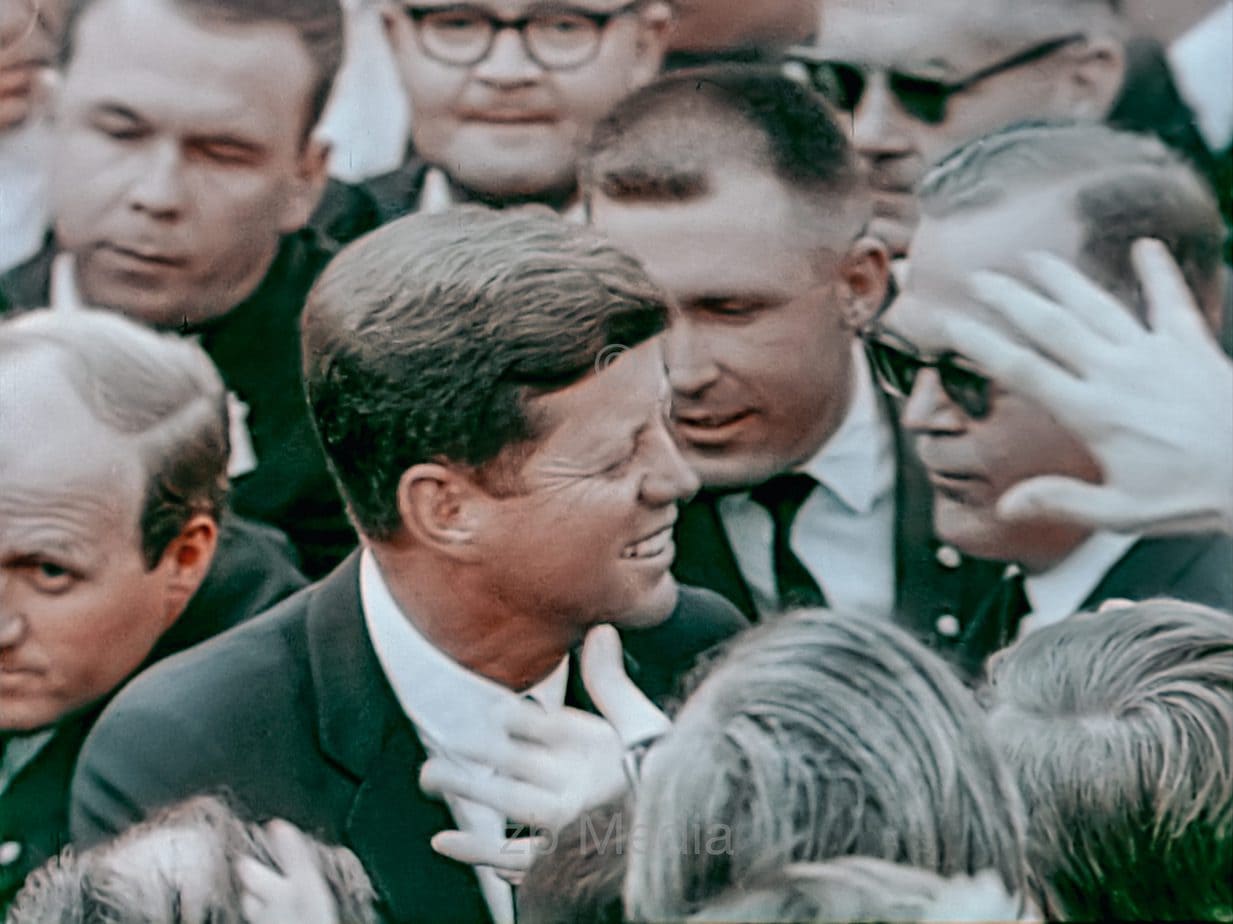 Präsident John F. Kennedy Deutschlandbesuch 1963