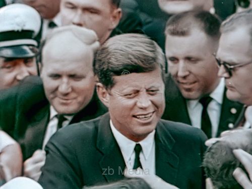 Präsident John F. Kennedy Deutschlandbesuch 1963