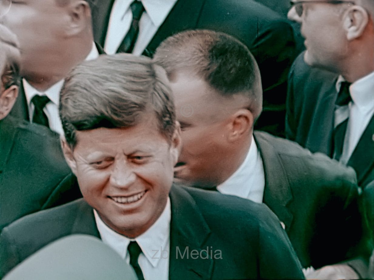 Präsident John F. Kennedy Deutschlandbesuch 1963