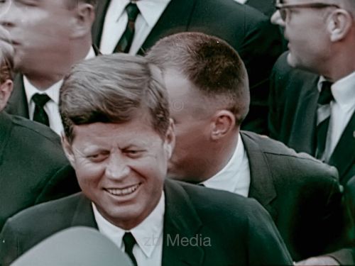 Präsident John F. Kennedy Deutschlandbesuch 1963