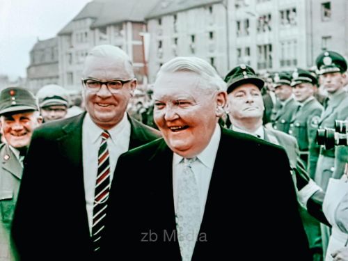 Ludwig Erhard - Präsident John F. Kennedy Deutschlandbesuch 1963