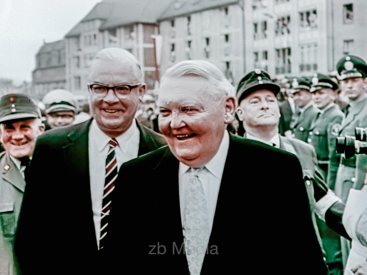 Ludwig Erhard - Präsident John F. Kennedy Deutschlandbesuch 1963