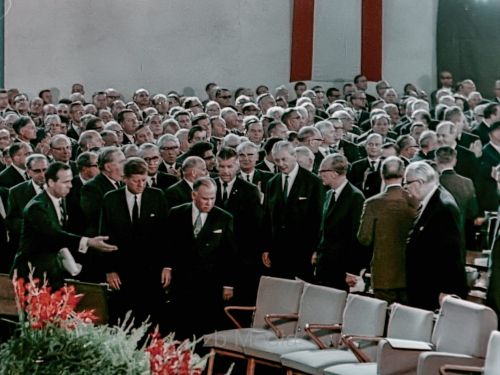 Präsident John F. Kennedy Deutschlandbesuch 1963