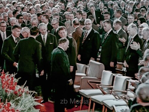 Präsident John F. Kennedy Deutschlandbesuch 1963