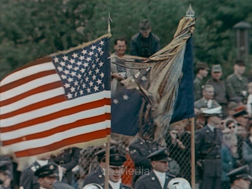 Präsident John F. Kennedy Deutschlandbesuch 1963