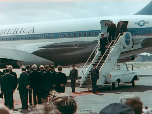 Präsident John F. Kennedy Deutschlandbesuch 1963