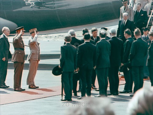 Präsident John F. Kennedy Deutschlandbesuch 1963