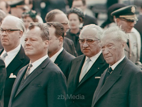 Präsident John F. Kennedy Deutschlandbesuch 1963