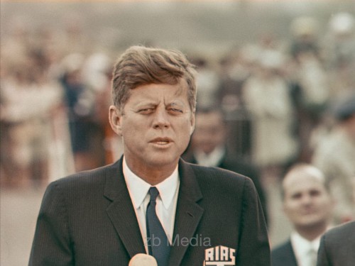 Präsident John F. Kennedy Deutschlandbesuch 1963