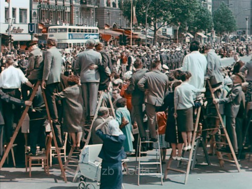 Präsident John F. Kennedy Deutschlandbesuch 1963