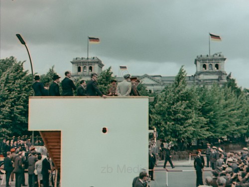 Präsident John F. Kennedy Deutschlandbesuch 1963