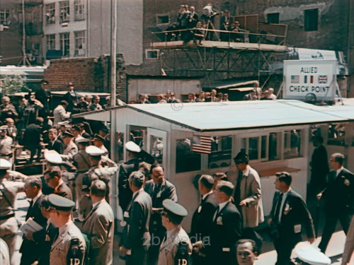 Präsident John F. Kennedy Deutschlandbesuch 1963