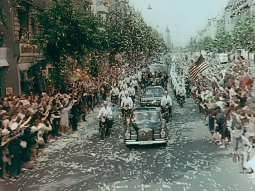 Präsident John F. Kennedy Deutschlandbesuch 1963