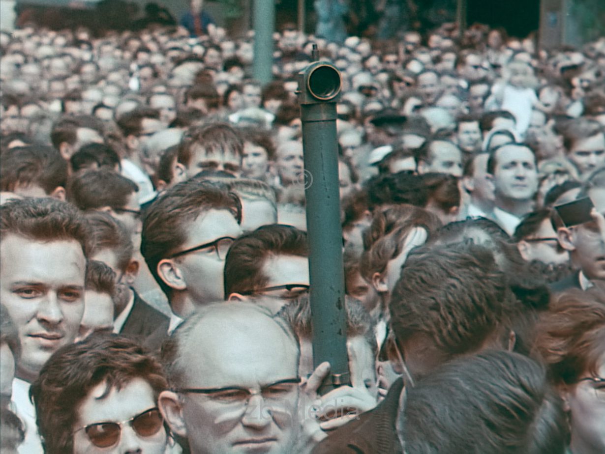 Präsident John F. Kennedy Deutschlandbesuch 1963