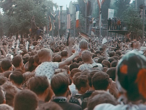 Präsident John F. Kennedy Deutschlandbesuch 1963