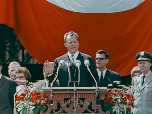 Präsident John F. Kennedy Deutschlandbesuch 1963