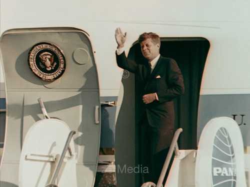 Präsident John F. Kennedy Deutschlandbesuch 1963