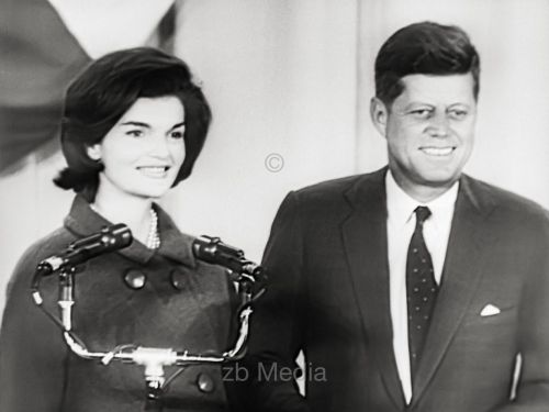 Präsident John F. Kennedy und Jacqueline