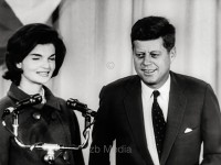 Präsident John F. Kennedy und Jacqueline