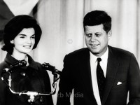 Präsident John F. Kennedy und Jacqueline