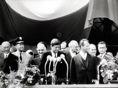 Präsident John F. Kennedy Berlin 1963