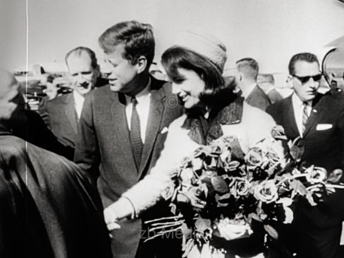 Präsident John F. Kennedy und Jacqueline Dallas 1963