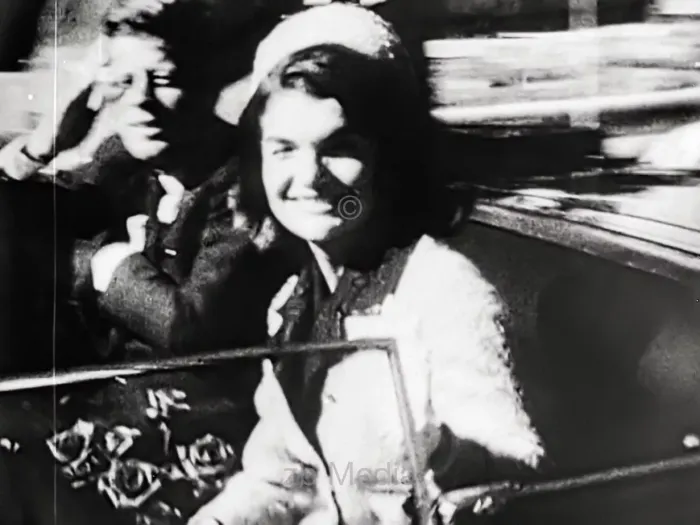 Präsident John F. Kennedy und Jacqueline Dallas 1963