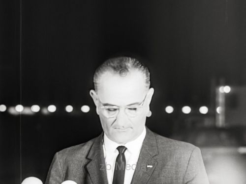 Lyndon B. Johnson nach der Ermordung von John F. Kennedy, 1963