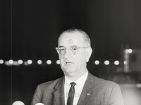 Lyndon B. Johnson nach der Ermordung von John F. Kennedy, 1963