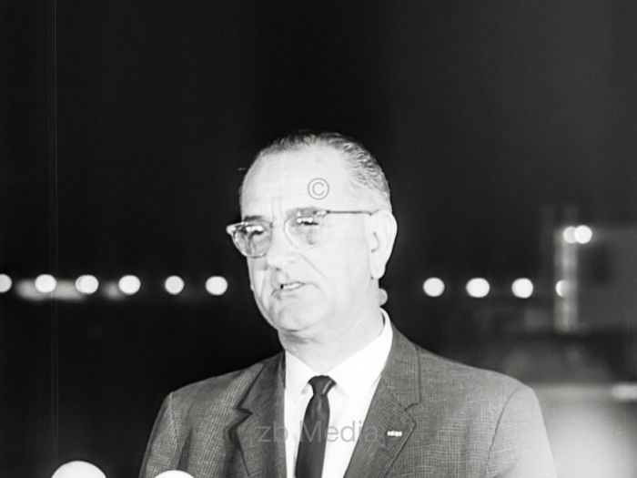 Lyndon B. Johnson nach der Ermordung von John F. Kennedy, 1963