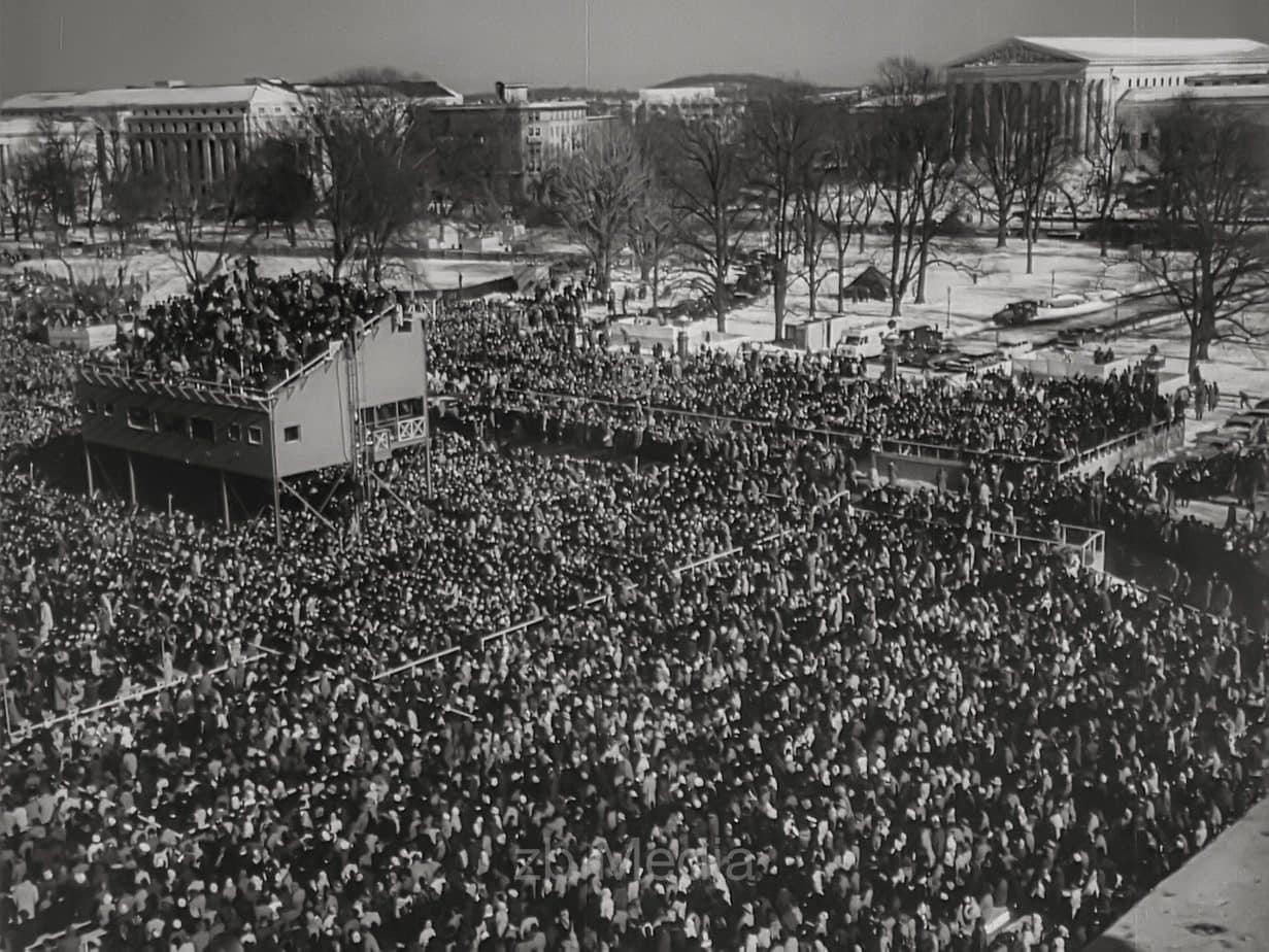 Präsident John F. Kennedy, Amtseinführung 1961