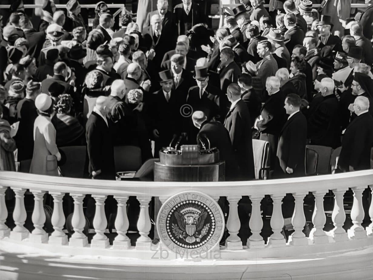 Präsident John F. Kennedy, Amtseinführung 1961