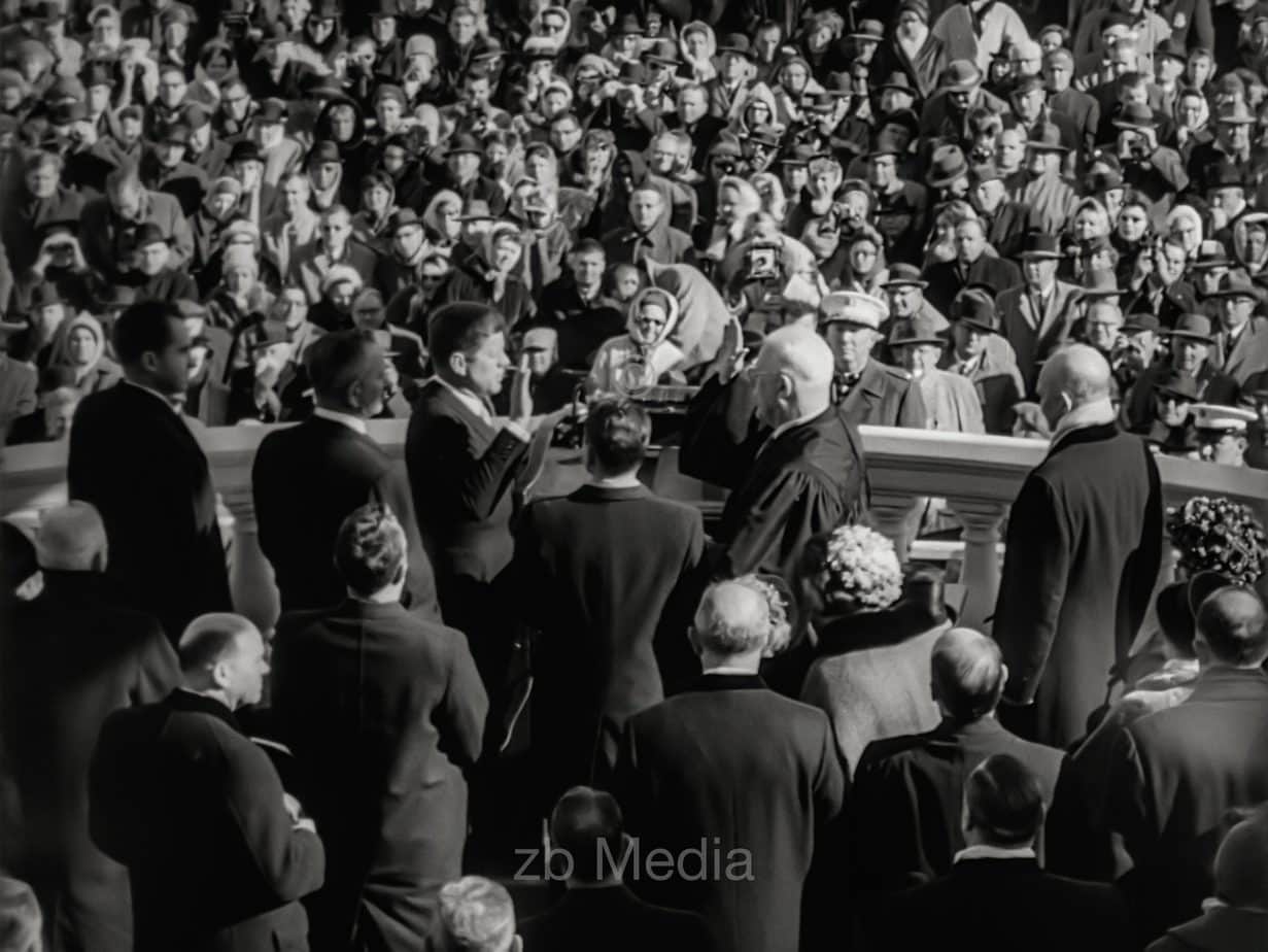 Präsident John F. Kennedy, Amtseinführung 1961