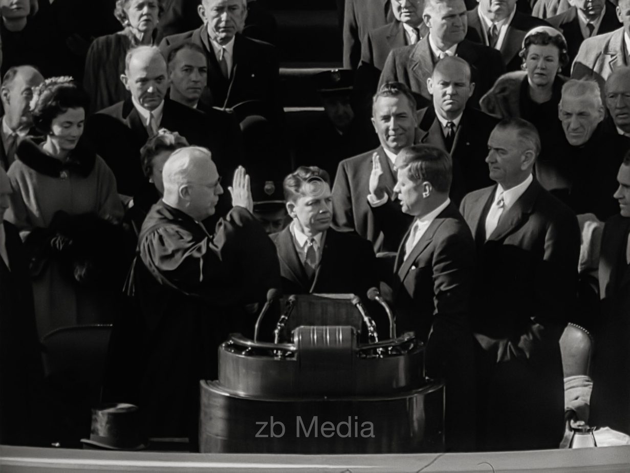 Präsident John F. Kennedy, Amtseinführung 1961