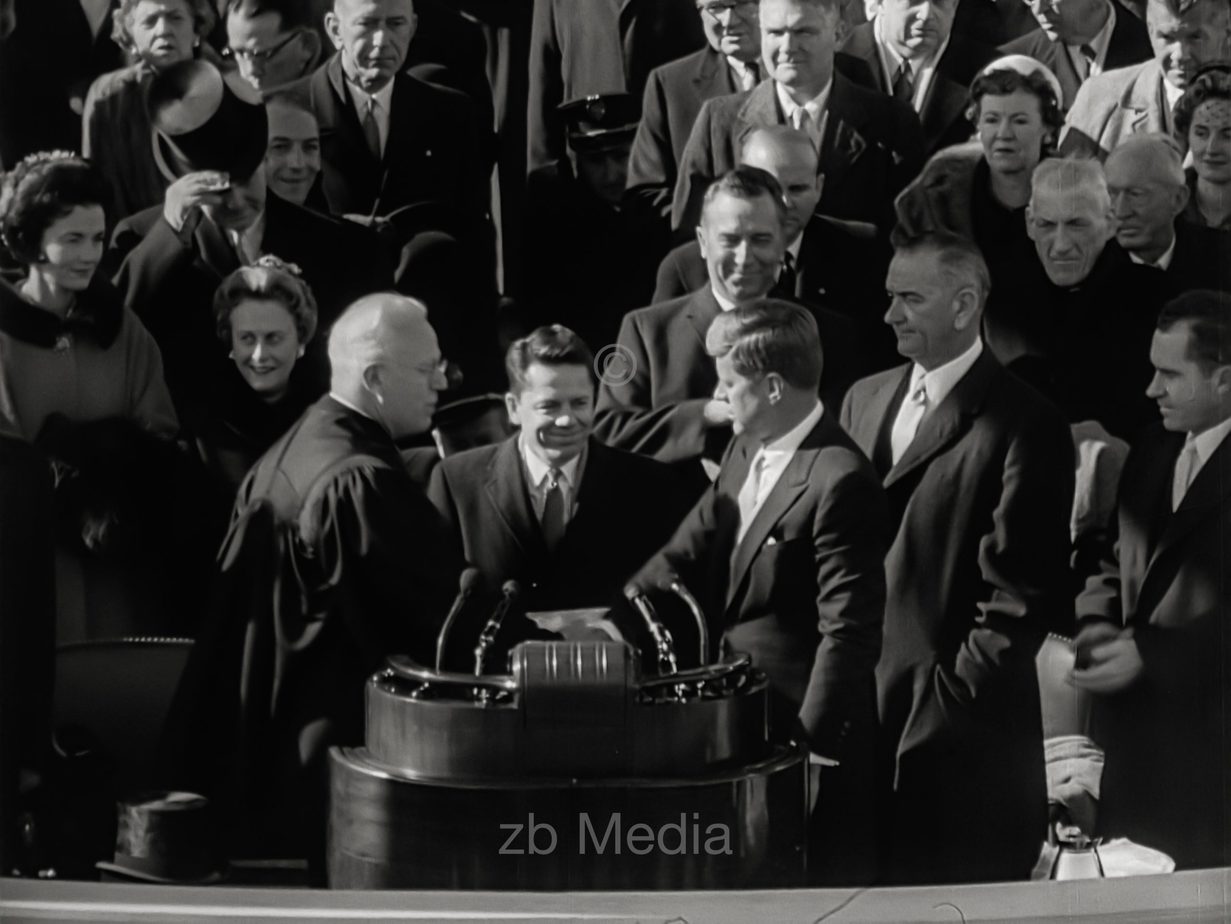 Präsident John F. Kennedy, Amtseinführung 1961