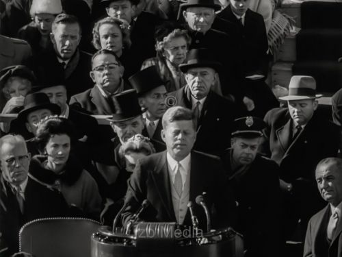 Präsident John F. Kennedy, Amtseinführung 1961