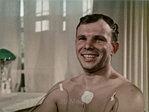 Juri Gagarin vor Raumflug