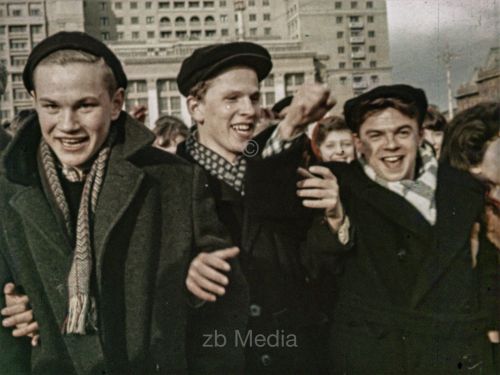 Kosmosbegeisterung Moskau 1961